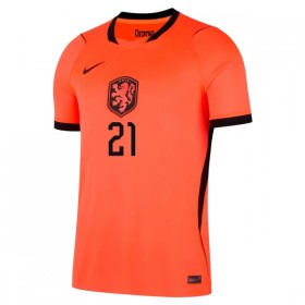 Holland Frenkie de Jong 21 Hjemme VM 2026 - Fodboldtrøjer (S/S)