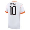 Holland Memphis 10 Børn Udebane VM 2026 - Fodboldtrøjer (S/S)