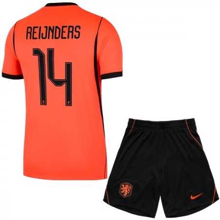 Holland Reijnders 14 Børn Hjemme VM 2026 - Fodboldtrøjer (S/S) Holland Reijnders 14 Børn Hjemme VM 2026 - Fodboldtrøjer (S/S)