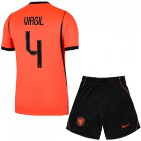 Holland Virgil 4 Børn Hjemme VM 2026 - Fodboldtrøjer (S/S)