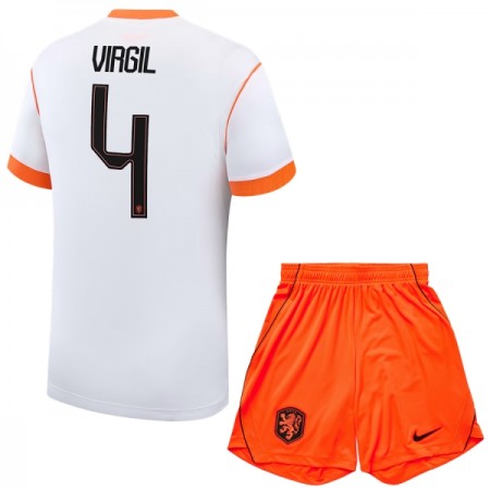 Holland Virgil 4 Børn Udebane VM 2026 - Fodboldtrøjer (S/S) Holland Virgil 4 Børn Udebane VM 2026 - Fodboldtrøjer (S/S)