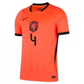 Holland Virgil 4 Hjemme VM 2026 - Fodboldtrøjer (S/S)
