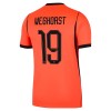 Holland Weghorst 19 Hjemme VM 2026 - Fodboldtrøjer (S/S)