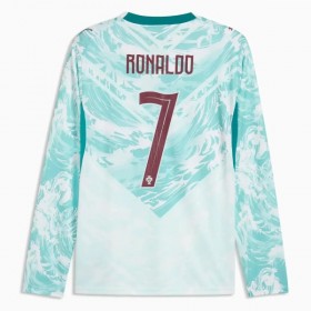 Portugal Ronaldo 7 Udebane VM 2026 - Fodboldtrøjer (L/S)