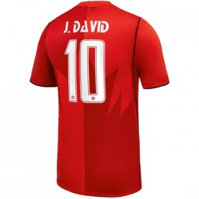 Canada J. David 10 Hjemme VM 2026 - Fodboldtrøjer (S/S)