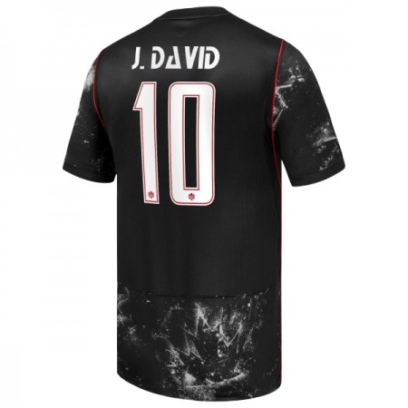 Canada J. David 10 Udebane VM 2026 - Fodboldtrøjer (S/S) Canada J. David 10 Udebane VM 2026 - Fodboldtrøjer (S/S)