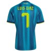 Colombia Luis Diaz 7 Udebane VM 2026 - Fodboldtrøjer (S/S) Colombia Luis Diaz 7 Udebane VM 2026 - Fodboldtrøjer (S/S)