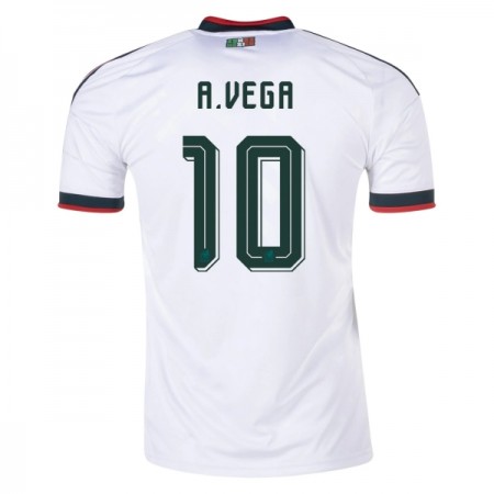 Mexico A. Vega 10 Udebane VM 2026 - Fodboldtrøjer (S/S) Mexico A. Vega 10 Udebane VM 2026 - Fodboldtrøjer (S/S)