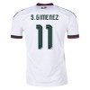 Mexico S.Gimenez 11 Udebane VM 2026 - Fodboldtrøjer (S/S) Mexico S.Gimenez 11 Udebane VM 2026 - Fodboldtrøjer (S/S)