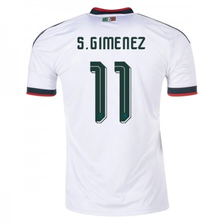 Mexico S.Gimenez 11 Udebane VM 2026 - Fodboldtrøjer (S/S) Mexico S.Gimenez 11 Udebane VM 2026 - Fodboldtrøjer (S/S)