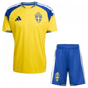 Sverige Børn Hjemme VM 2026 - Fodboldtrøjer (S/S)