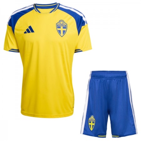 Sverige Børn Hjemme VM 2026 - Fodboldtrøjer (S/S) Sverige Børn Hjemme VM 2026 - Fodboldtrøjer (S/S)