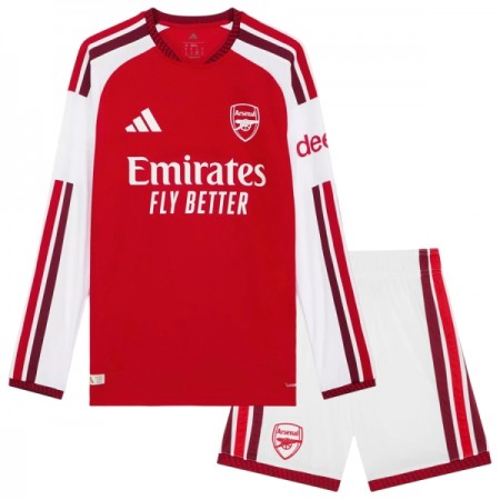 Arsenal Børn Hjemme 2026-27 - Fodboldtrøjer (L/S)
