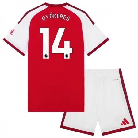 Arsenal Gyokeres 14 Børn Hjemme 2026-27 - Fodboldtrøjer (S/S)