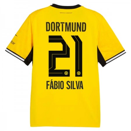 Borussia Dortmund Fabio Silva 21 Hjemme 2026-27 - Fodboldtrøjer (S/S)