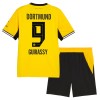 Borussia Dortmund Guirassy 9 Børn Hjemme 2026-27 - Fodboldtrøjer (S/S)
