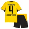Borussia Dortmund N. Schlotterbeck 4 Børn Hjemme 2026-27 - Fodboldtrøjer (S/S)