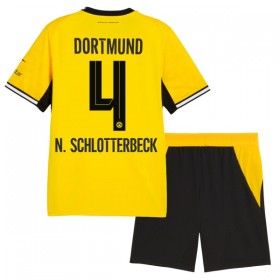 Borussia Dortmund N. Schlotterbeck 4 Børn Hjemme 2026-27 - Fodboldtrøjer (S/S)