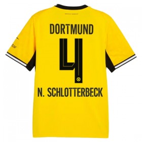 Borussia Dortmund N. Schlotterbeck 4 Hjemme 2026-27 - Fodboldtrøjer (S/S)