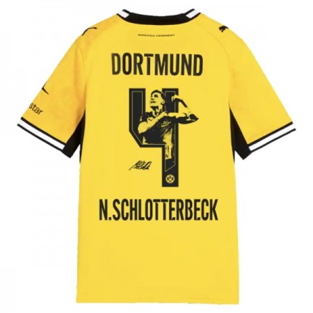 Borussia Dortmund N. Schlotterbeck 4 Hjemme 2026-27 - Fodboldtrøjer Speciel (S/S) Borussia Dortmund N. Schlotterbeck 4 Hjemme 2026-27 - Fodboldtrøjer Speciel (S/S)