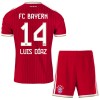 FC Bayern München Luis Diaz 14 Børn Hjemme 2026-27 - Fodboldtrøjer (S/S) FC Bayern München Luis Diaz 14 Børn Hjemme 2026-27 - Fodboldtrøjer (S/S)
