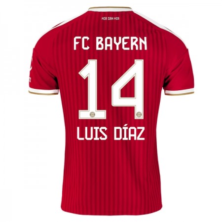 FC Bayern München Luis Diaz 14 Hjemme 2026-27 - Fodboldtrøjer (S/S)