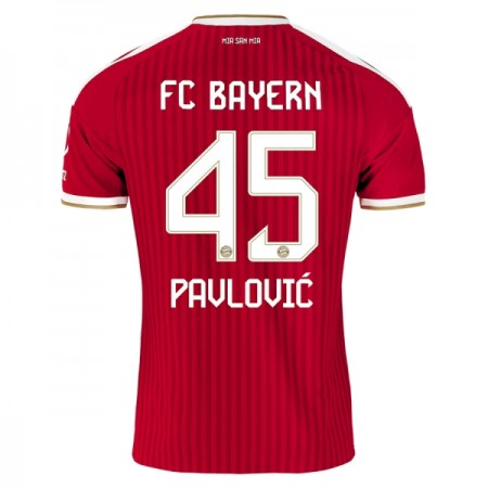 FC Bayern München Pavlovic 45 Hjemme 2026-27 - Fodboldtrøjer (S/S) FC Bayern München Pavlovic 45 Hjemme 2026-27 - Fodboldtrøjer (S/S)