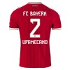 FC Bayern München Upamecano 2 Hjemme 2026-27 - Fodboldtrøjer (S/S)