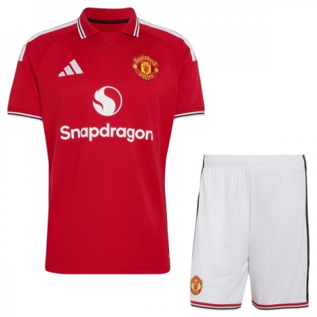 Manchester United Børn Hjemme 2026-27 - Fodboldtrøjer (S/S)