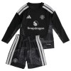 Manchester United Målmand Børn Hjemme 2026-27 - Fodboldtrøjer (L/S)