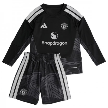 Manchester United Målmand Børn Hjemme 2026-27 - Fodboldtrøjer (L/S)