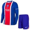 Paris Saint-Germain Børn Hjemme 2026-27 - Fodboldtrøjer (L/S)