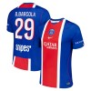 Paris Saint-Germain Bradley Barcola 29 Hjemme 2026-27 - Fodboldtrøjer (S/S) Paris Saint-Germain Bradley Barcola 29 Hjemme 2026-27 - Fodboldtrøjer (S/S)