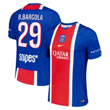 Paris Saint-Germain Bradley Barcola 29 Hjemme 2026-27 - Fodboldtrøjer (S/S) Paris Saint-Germain Bradley Barcola 29 Hjemme 2026-27 - Fodboldtrøjer (S/S)