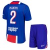 Paris Saint-Germain Hakimi 2 Børn Hjemme 2026-27 - Fodboldtrøjer (S/S)