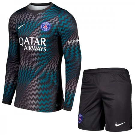 Paris Saint-Germain Målmand Børn Hjemme 2026-27 - Fodboldtrøjer (L/S)