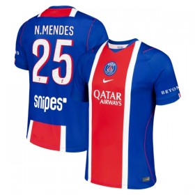 Paris Saint-Germain Nuno Mendes 25 Hjemme 2026-27 - Fodboldtrøjer (S/S)