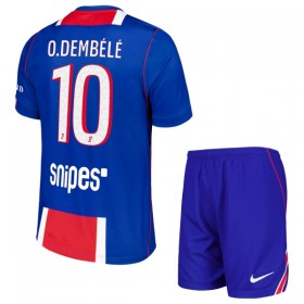 Paris Saint-Germain O. Dembele 10 Børn Hjemme 2026-27 - Fodboldtrøjer (S/S)