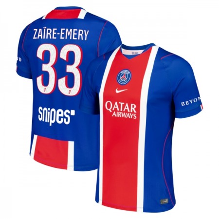 Paris Saint-Germain Zaire Emery 33 Hjemme 2026-27 - Fodboldtrøjer (S/S)