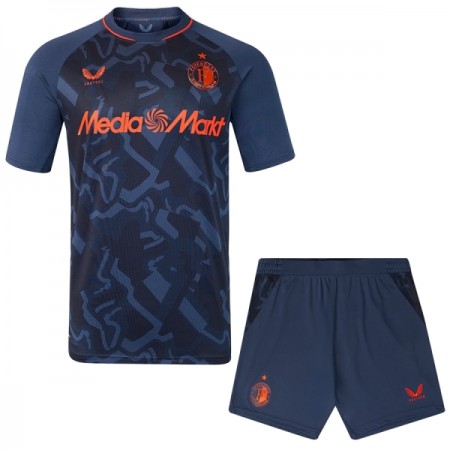 Feyenoord Rotterdam Børn Tredje 2026-27 - Fodboldtrøjer (S/S)