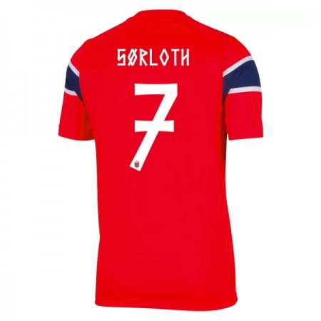 Norge Sorloth 7 Hjemme VM 2026 - Fodboldtrøjer (S/S)