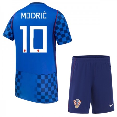 Kroatien Modrić 10 Børn Udebane VM 2026 - Fodboldtrøjer (S/S) Kroatien Modrić 10 Børn Udebane VM 2026 - Fodboldtrøjer (S/S)