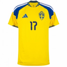 Sverige Gyokeres 17 Hjemme VM 2026 - Fodboldtrøjer (S/S)