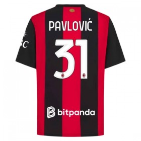 AC Milan Pavlovic 31 Hjemme 2026-27 - Fodboldtrøjer (S/S)