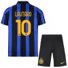 Inter Milan Lautaro 10 Børn Hjemme 2026-27 - Fodboldtrøjer (S/S)