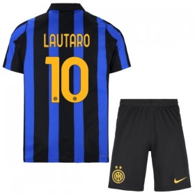 Inter Milan Lautaro 10 Børn Hjemme 2026-27 - Fodboldtrøjer (S/S)