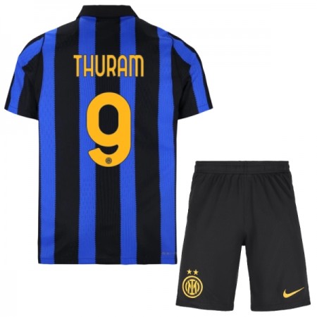 Inter Milan Thuram 9 Børn Hjemme 2026-27 - Fodboldtrøjer (S/S)