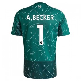 Liverpool A. Becker 1 Målmand Hjemme 2026-27 Grøn - Fodboldtrøjer (S/S)