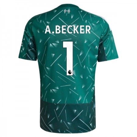 Liverpool A. Becker 1 Målmand Hjemme 2026-27 Grøn - Fodboldtrøjer (S/S)