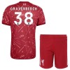 Liverpool Gravenberch 38 Børn Hjemme 2026-27 - Fodboldtrøjer (S/S) Liverpool Gravenberch 38 Børn Hjemme 2026-27 - Fodboldtrøjer (S/S)